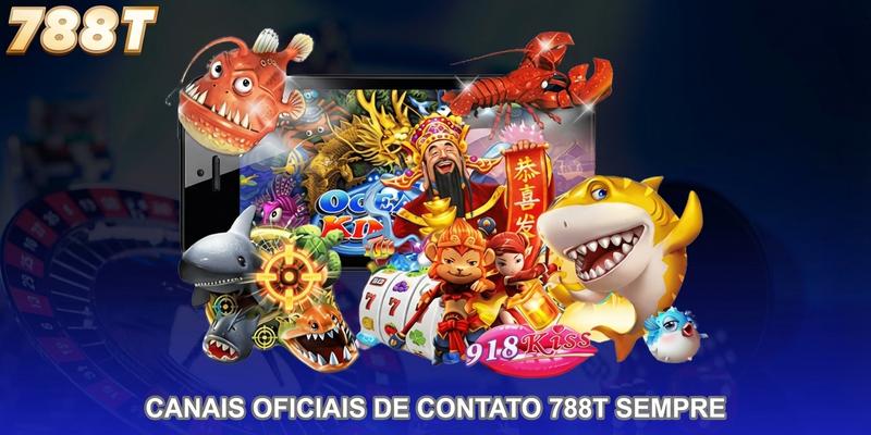 Canais oficiais de contato 788T disponíveis sempre