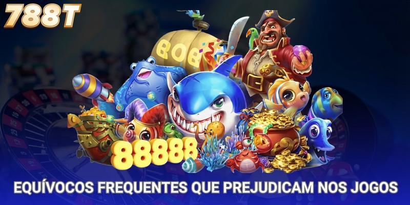 Equívocos frequentes que prejudicam resultados nos jogos